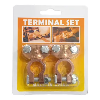 Borne O Terminal De Bateria Bronce Voltajes 12v 24v