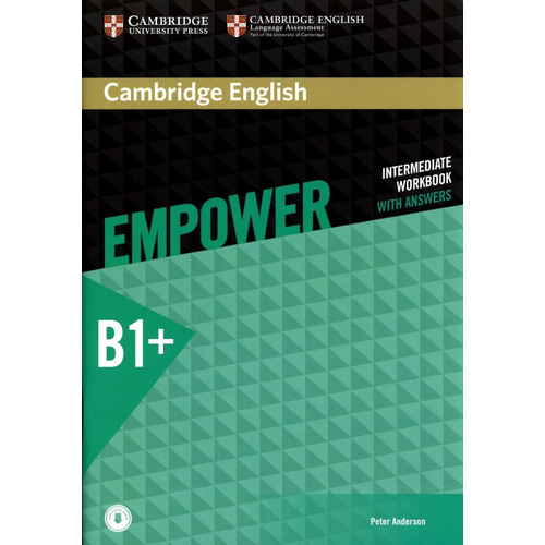 CAMBRIDGE ENGLISH EMPOWER ELEMENTARY - Workbook, de ANDERSON, Peter. Editorial CAMBRIDGE UNIVERSITY PRESS en inglés