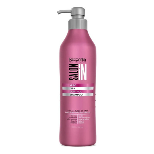 Shampoo Liss Control Recamier 1000 Ml - Ml A $42