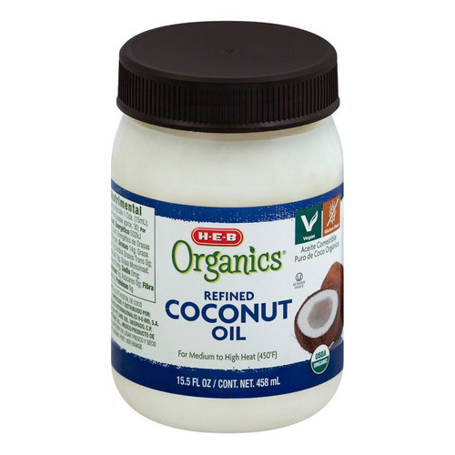 Aceite Comestible Refinado Puro De Coco Orgánico 458ml