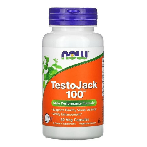 Now Foods Test.jack 100 Vitamina B6 Y Zinc 60 Vegcaps Sfn Sabor Sin sabor