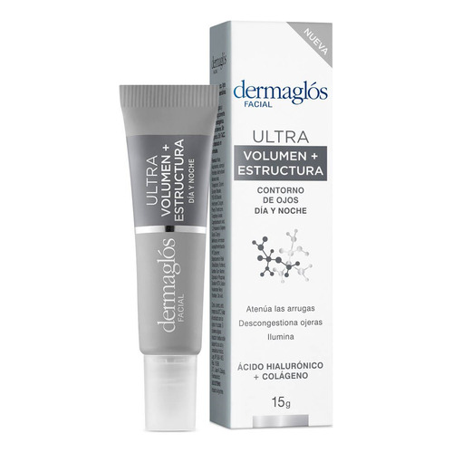 Ultra Volumen + Estructura Dermaglós® 15g Facial | Contorno Momento de aplicación Día/Noche Tipo de piel Todo tipo de piel