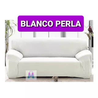 Set Forro Funda Para Muebles 3/2/1 - Blanco Perla