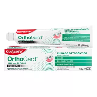 Colgate Orthogard Creme Dental Cuidado Ortodôntico 90g