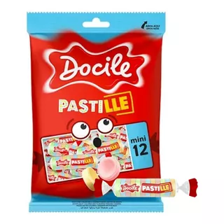 Pct Bala Pastilha Pastille Mini 12 C/ 50 Unids - 290g - Full