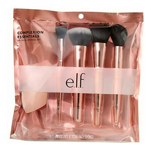 E.l.f Complexion Essentials Set De Brochas Y Esponjas