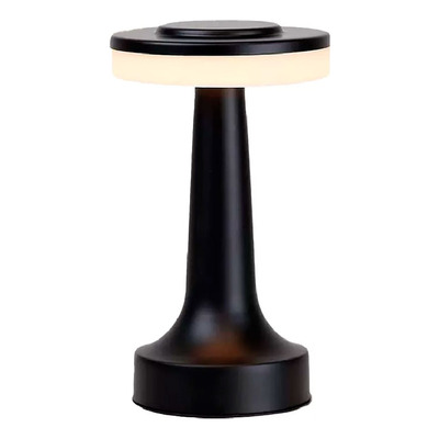 Velador De Mesa Led Escritorio Tactil Usb Negro Tm0905n