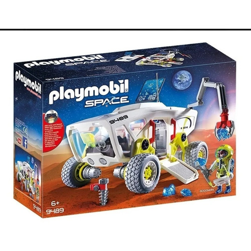 Figura Armable Playmobil Space Vehículo De Reconocimiento +3 Cantidad de piezas 16