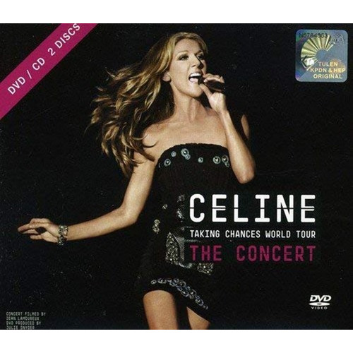 Box Lacrado Dvd + Cd Celine Dion Taking Chances World Tour