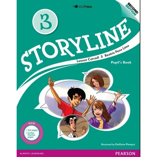 Libro Escolar Storyline 3 Pupil's Book, De Tinta Fresca / Pearson. Editorial Tinta Fresca - Pearson, Tapa Blanda En Inglés