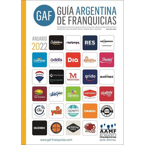 Guia Argentina de Franquicias 2022, de Varios. Editorial ROBERTO RUSSO, tapa blanda en español