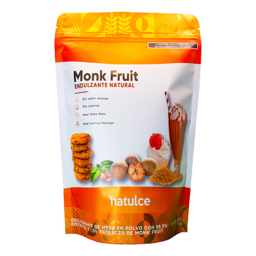 Natulce  Monk Fruit endulzante keto fruto del monje 1kg