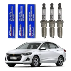  Jogo Velas Original Gm Onix Plus 1.0 12v Turbo 2019 A 2024