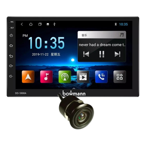 Radio Carro Bowmann  Android 12 Pantalla Tactil 7' Carplay Android Auto Wifi Gps Usb