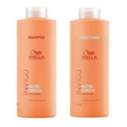 Wella Enrich Invigo Kit Shampoo E Condicionador 1000 Ml Novo