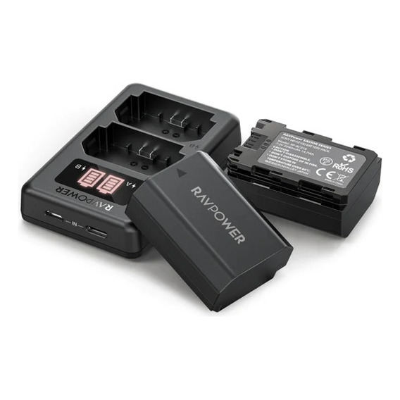 Ravpower Bateria Sony Np-fz100 Kit 2x Con Cargador Usb