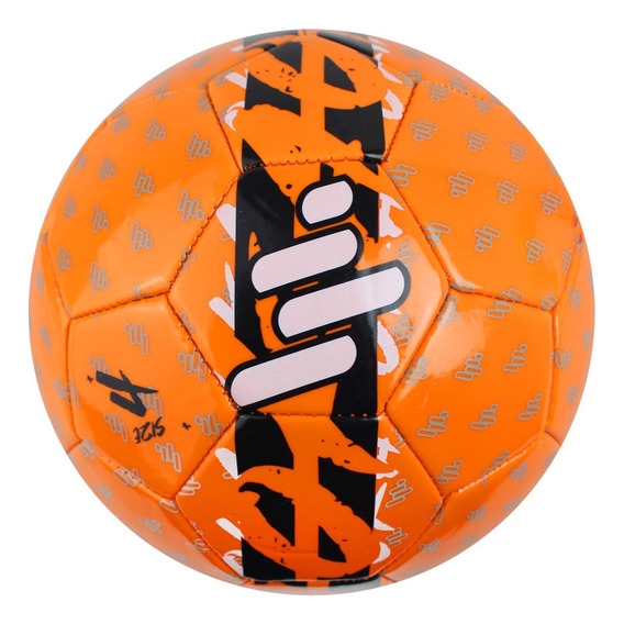 Balón De Fútbol Cosido A Maquina N°4 Oka Pro 5.0 Color Naranja