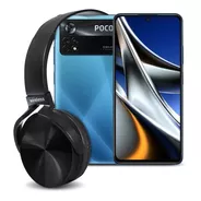 Xiaomi Pocophone Poco X4 Pro 5g 256gb Blue 8gb + Audifonos