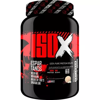 Iso X Protein 100% Pure Isolate 1800g Espartanos Sabor Baunilha