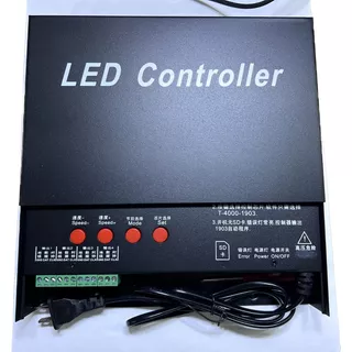 Control Led Pixel T4000 Soporta Hasta 4096 Pixeles Ledshopmx