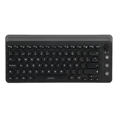 Teclado Multidispositivo Uny Comp Ti685 / 2.4ghz + 3 Modos Color del teclado Negro Idioma Español Latinoamérica