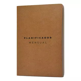 Planner Mensual Eco Personalizado A5 15x21 Cm - Perpetuo