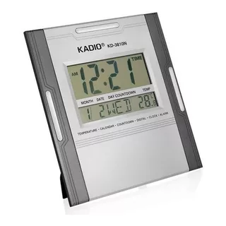 Reloj Kadio Termometro Alarma Calendario Digital + Baterias