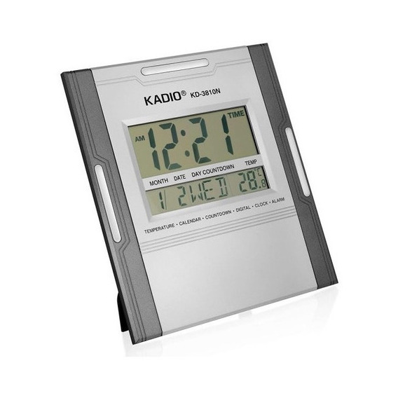 Reloj Kadio Termometro Alarma Calendario Digital + Baterias