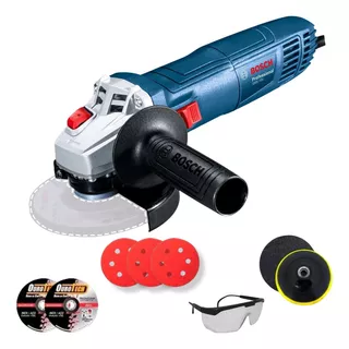 Kit Esmerilhadeira Lixadeira 670w + Kit Disco Corte Desbaste