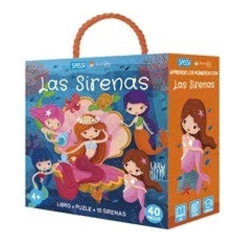 Las Sirenas - Libro + Puzle 40 Piezas + Figuras Sirenas, De Nualart, Anna. Editorial Manolito Books, Tapa Dura En Español