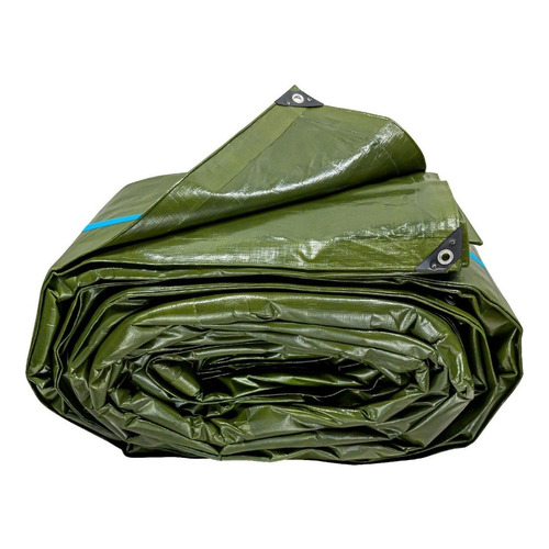 Lona Uso Rudo, Verde Olivo, 12 X 17 M, Proteccion Uv Truper