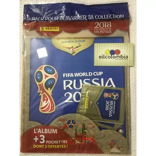 Panini Álbum Russia 2018 Edición Francia Nuevo Vacío + 2 S