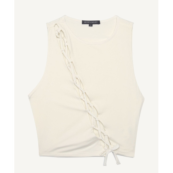 Camiseta Mujer Seven M/s Blanco Nailon 28095312-197
