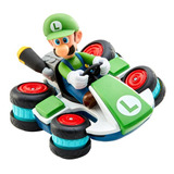 Carro De Controle Remoto  Mario Kart Luigi Com 7 Funções