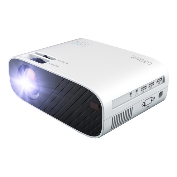 Proyector Wi-fi Gadnic 5500 Lumens Portátil Blth Led 4k