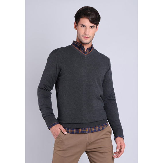 Sweater Cuello V Guy Laroche Glsw981gr