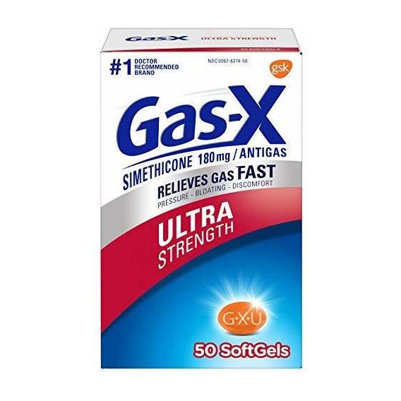 Alivio Rapido Para Gases Gas-x Ultra Strength Softgel