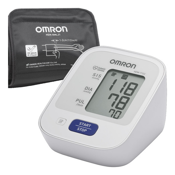 Tensiometro Digital  Presion Brazo Automátic Omron Hem-7122