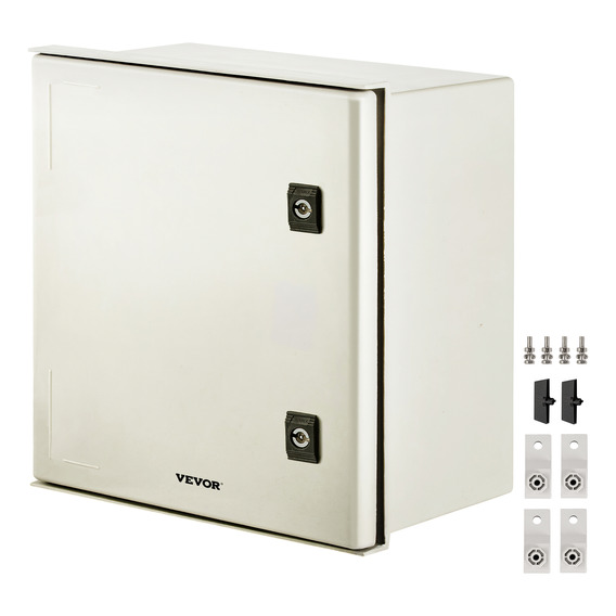 Vevor Gabinete De Fibra De Vidrio Caja De Eléctrico 40x40x20