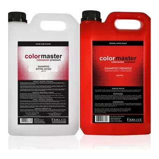 Shampoo X5l Neutro + Shampoo Acido X5l Color Master