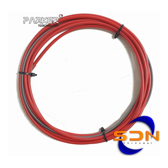 Liner Sirga Rojo Torcha Mig 0,6-0,9mm Parker X4mt