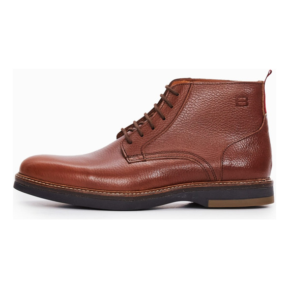 Bota De Cuero Marron Cameron Hombre Boating