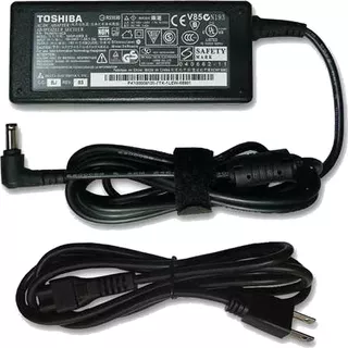 Cargador Para Laptop Toshiba De 19v 3.42a Con Cable Regalo 