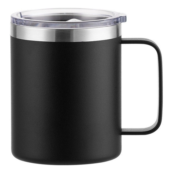 Vaso Térmico De Acero Inoxidable 12 Oz Portátil Café Thermos