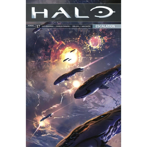 Halo Escalation #17: No Aplica, De Boudreau, Duffy. Serie No Aplica, Vol. No Aplica. Editorial Kamite Comic, Tapa Blanda, Edición 1 En Español