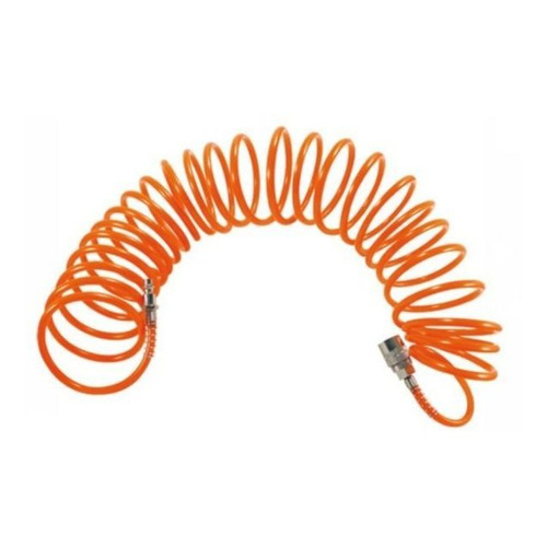 Manguera Para Compresor Neumatica Aire 7.5 Metros Versa Color Naranja oscuro