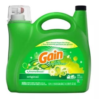 Detergente Líquido Ropa Gain 5,91 Lit - L a $139900