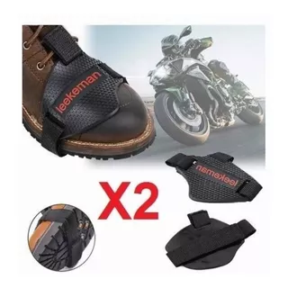 2ps Protector De Zapatos Tenis Calzado Para Moto Motocicleta