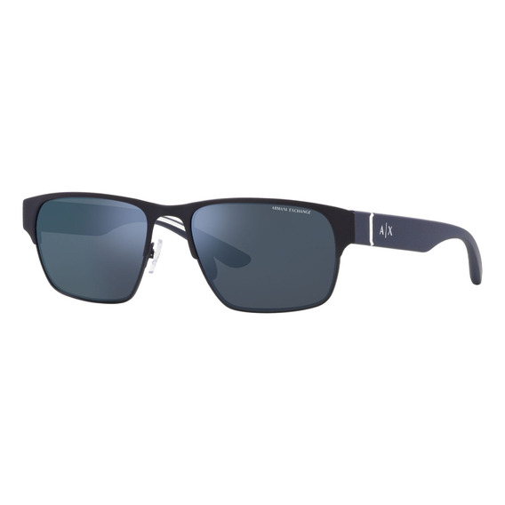 Gafas De Sol Armani Exchange Ax2046 Hombre Originales Color Azul