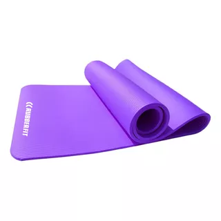 Colchonete Tapete Yoga Pilates Ginástica Grosso 8mm Premium Cor Roxo